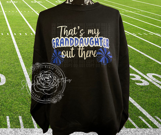 Cheer Granddaughter Sweatshirt