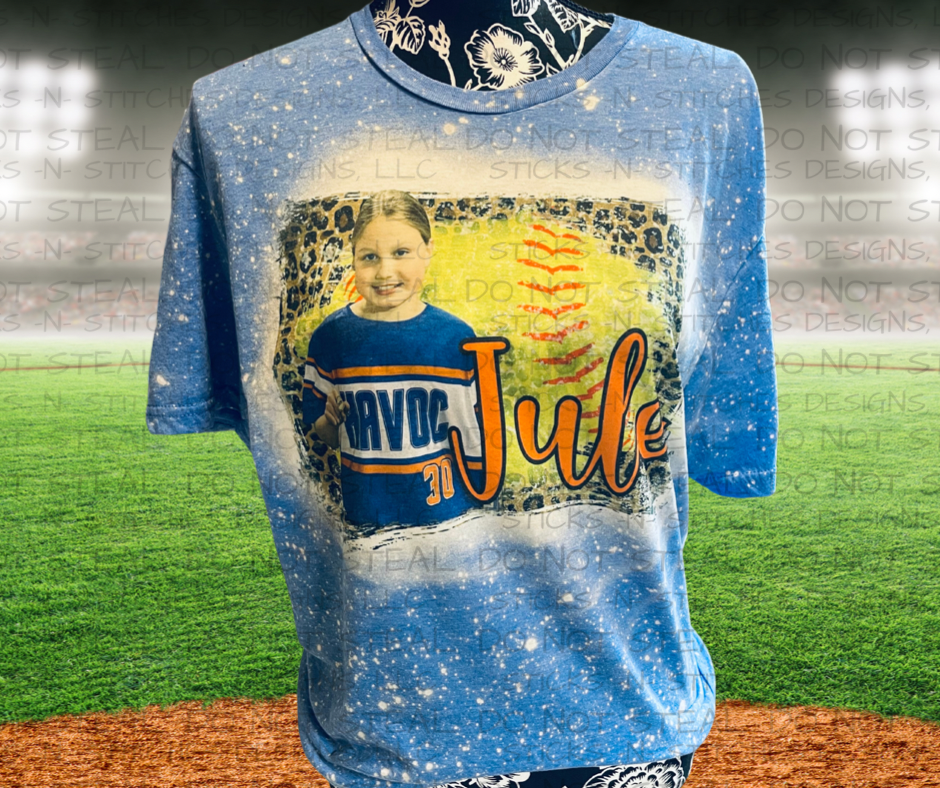 Custom Sports Photo Tee