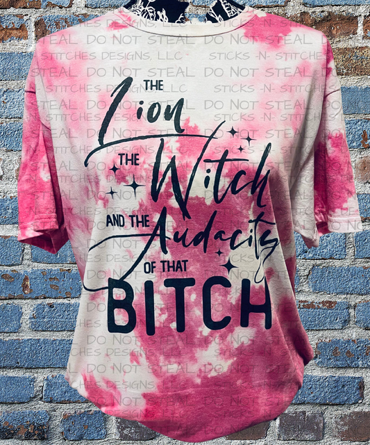 The Lion, the Witch, and the Audacity Tee