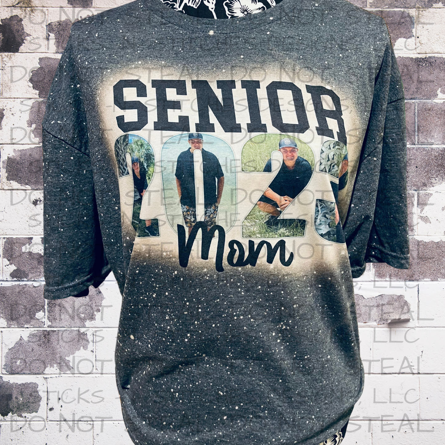 Custom Senior Mom Photo Tee